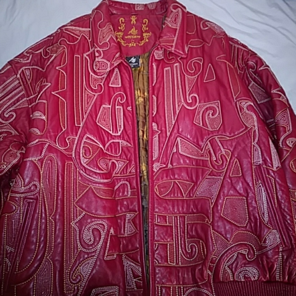 Al Wissam Leather coat